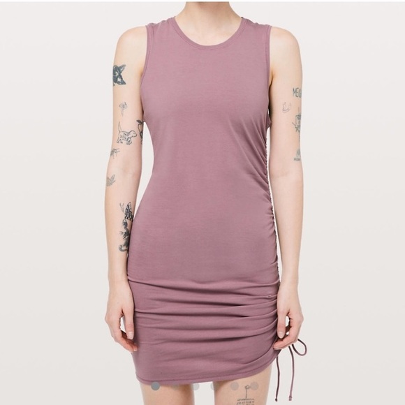 Lululemon Cinch it Dress in Purple Size 6 - Picture 2 of 6